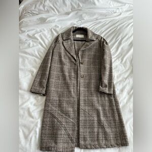 OAK + FORT Houndstooth Coat (XS)